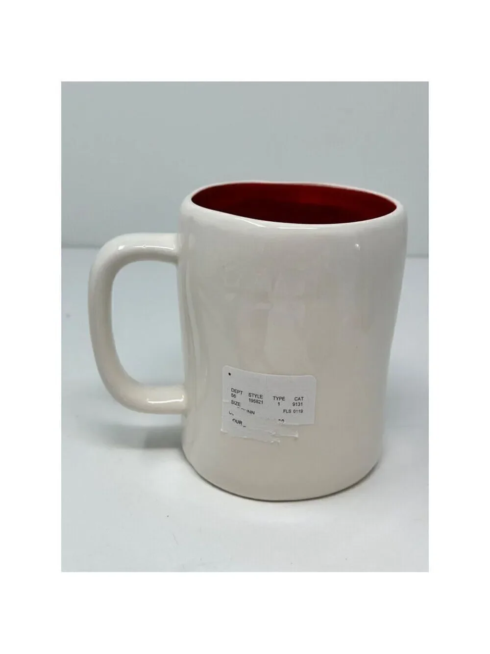 Rae Dunn LOVE Mug Cup Large Kitchen Ceramic New Valentine Gift Red White Gift